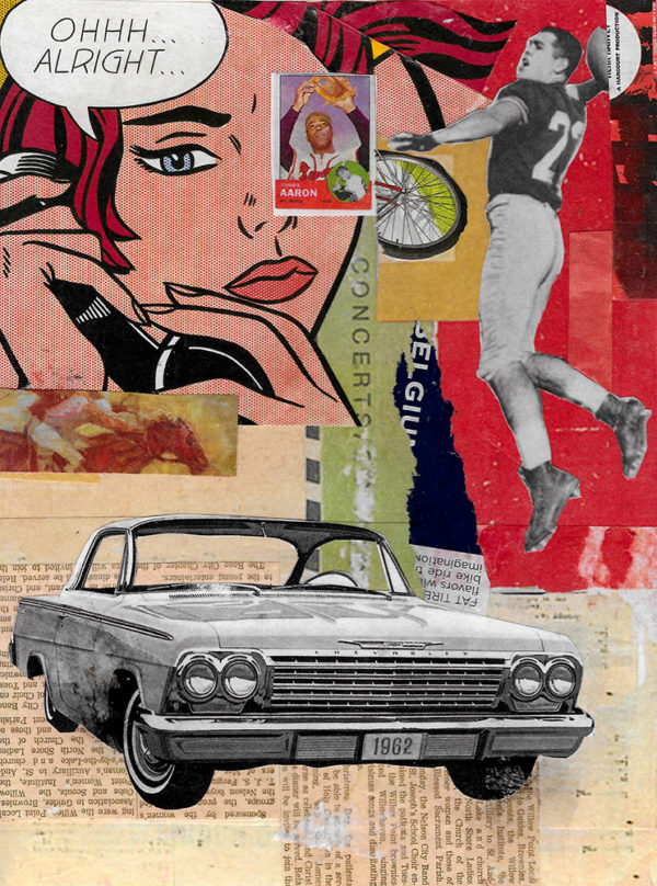 1962 collage dan gardiner art